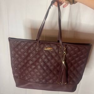 Burgundy BCBG bag